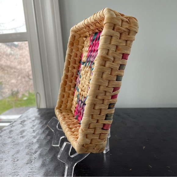 Small Colorful Square Basket - Picture 2 of 10